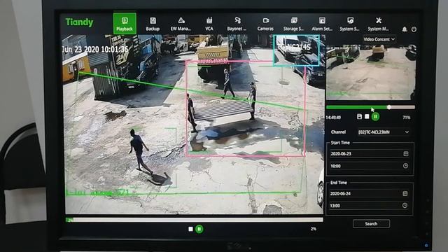 Video Concentration: функция быстрого поиска в видеорегистраторах Tiandy смотреть онлайн