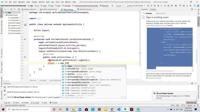 Firebase -3- Android Firebase Authentication with Email and Password | Dr Vipin Classes смотреть онлайн