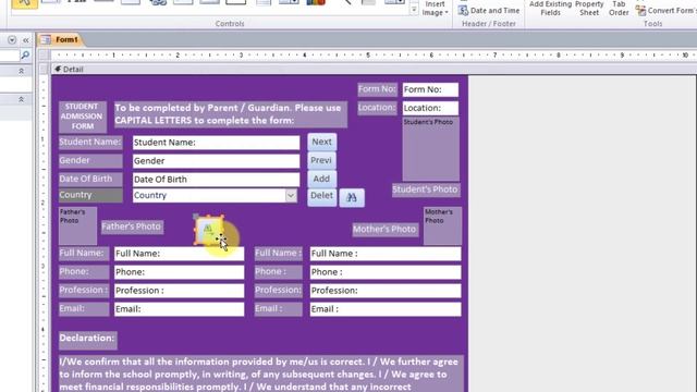 How to Insert buttons Add, Edit, Save & Delete Buttons In MS Access Form смотреть онлайн