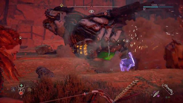 Horizon Zero Dawn (PS5 | 4K | 60fps) - "Кровь на камне" (Blood on stone) | "Камнегрыз" смотреть онлайн