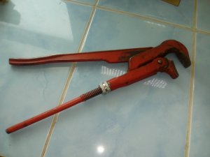 Как работать газовым ключом!