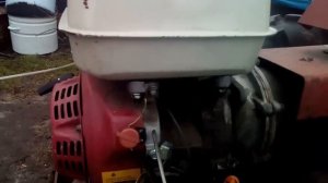 Неправильная настройка регулятора оборотов двигателя HONDA GX-270.