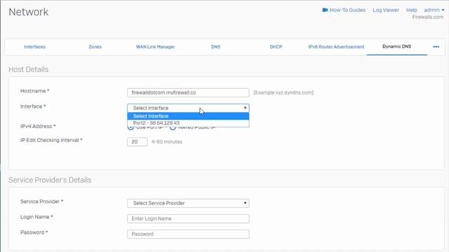 Sophos Essentials: Configure Sophos As The DDNS  Service Provider On Your Sophos XG Firewall