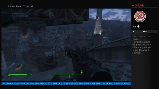 Weathervane mission P-2, Fallout 4, Exploring the Wasteland Part #11 #battledragonrc смотреть онлайн