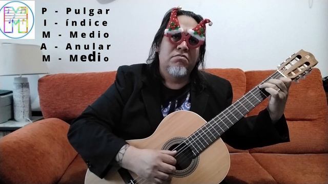 Como tocar NOCHE DE PAZ en la guitarra (con acordes, notas y letra) смотреть онлайн