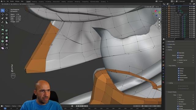 30. Upper body retopology Create a commercial game 3D character смотреть онлайн