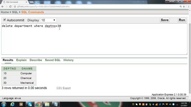 Demonstration of Foreign Key Constraint смотреть онлайн