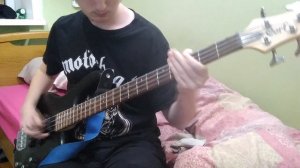 Земляне - Трава у дома (cover на бас-гитаре)