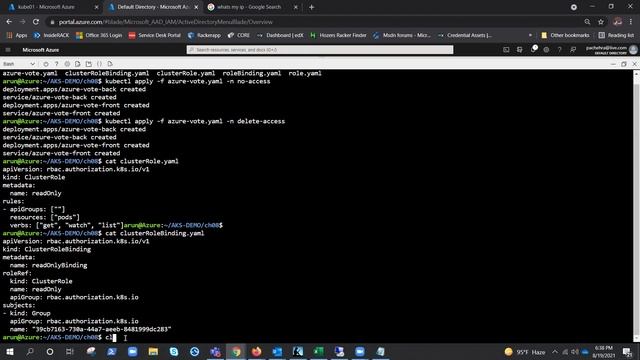 AKS RBAC with Azure AD : Part-2 смотреть онлайн