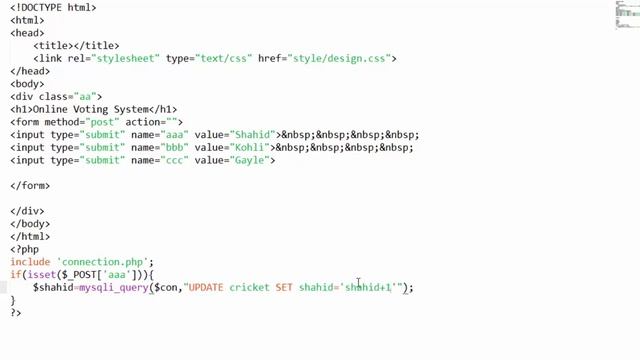04-Online-Voting-System-Using-PHP-and-MYSQLI-In-Urdu/Hindi-Update Query смотреть онлайн