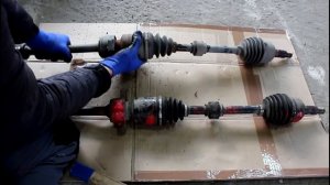 Замена переднего правого привода (срезало шлицевую) Mazda 6 Мазда 6 2007 года