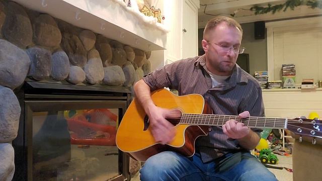Don't Panic by Coldplay acoustic cover смотреть онлайн
