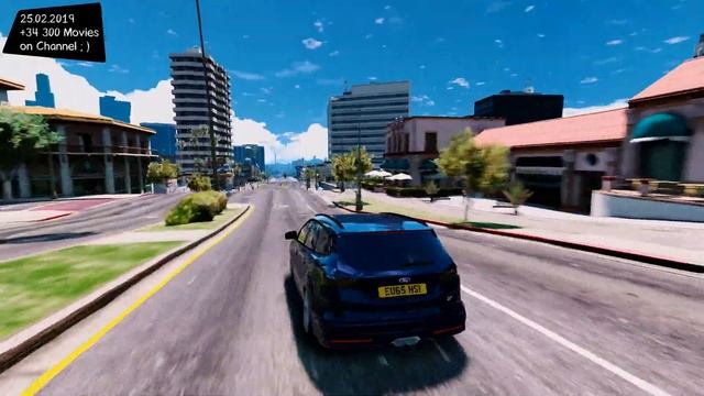 2015 Ford Focus ST Estate Unmarked ? GTA V MOD 4K/60FPS GTX 1080Ti _REVIEW смотреть онлайн