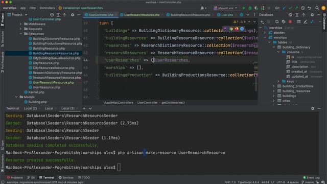 Warships #15: Laravel 8, React JS, TypeScript, выводим исследования смотреть онлайн