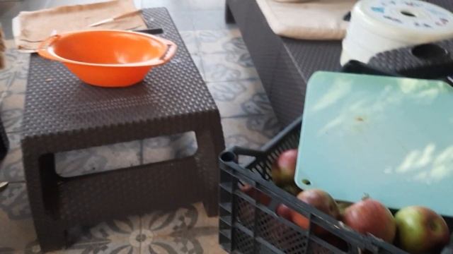 Рецепт самого вкусного лечо. Борьба с урожаем. Яблоки Коваленковские. смотреть онлайн