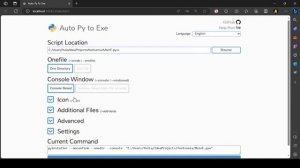 Конвертируем Python в exe за 2 минуты