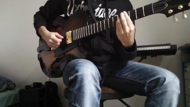 Hamadyk Hollow Body guitar with amp - All The Things You Are solo guitar смотреть онлайн