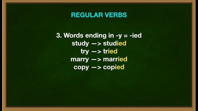 5 Spelling Rules of Past Simple | English Grammar | Learn English смотреть онлайн