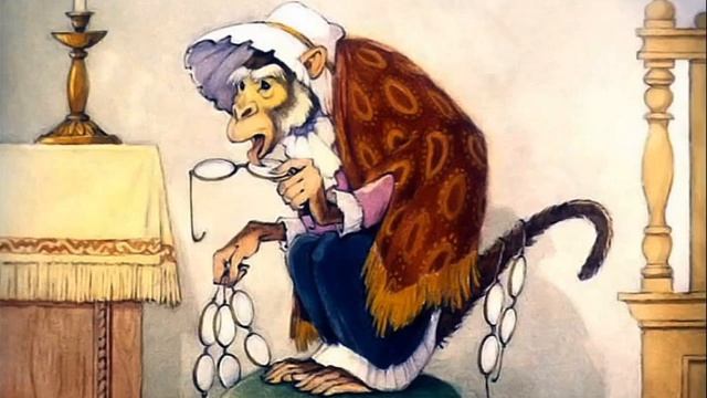 Крылов И. басня "Мартышка и очки" смотреть онлайн