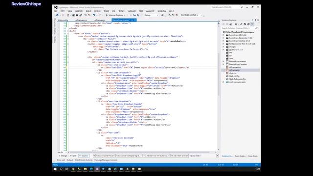 Demo Responsive Offcanvas Menu For Bootstrap 4.6 in ASP.NET смотреть онлайн