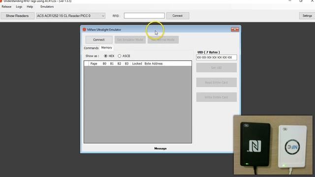 ACR1252u As A Emulator