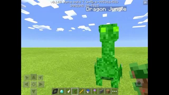 Мод на драконов|Minecraft pe 0.14.0 смотреть онлайн