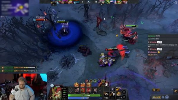 T2x2, aratossik, Stintik, mazellovvv, drakeoffc ИГРАЮТ В DOTA 2