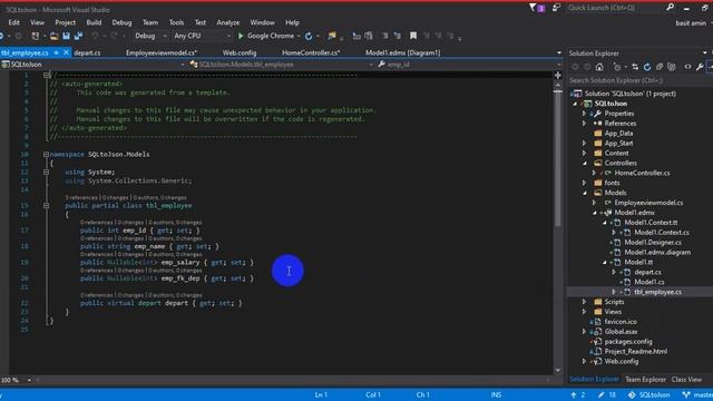 How to convert Sql Records into JSON in Asp.NET MVC using Angular JS смотреть онлайн