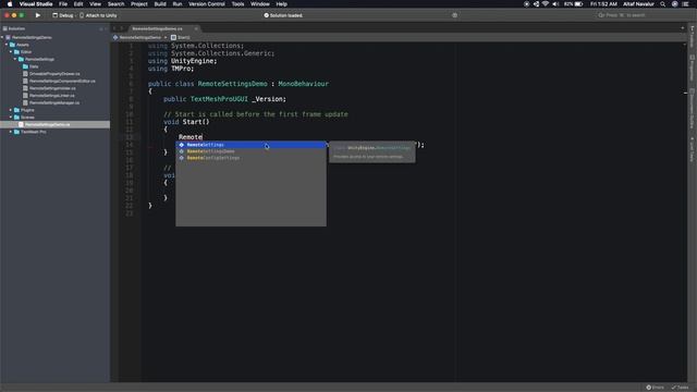 Remote Settings In Unity смотреть онлайн