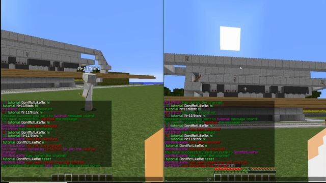 Private Chat-Discord Like Chat Plugin-Minecraft 1.13 смотреть онлайн