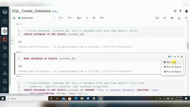 Spark SQL Tutorial 1 : How to Create Database in Spark SQL / Delta Lake #DeltaLake #SQL #SparkSQL смотреть онлайн