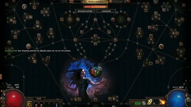 🎮Mejor Clase Para Comenzar En Path Of Exile Bruja - Necromancer SRS + Skeletos Magicos Y Golem🎮