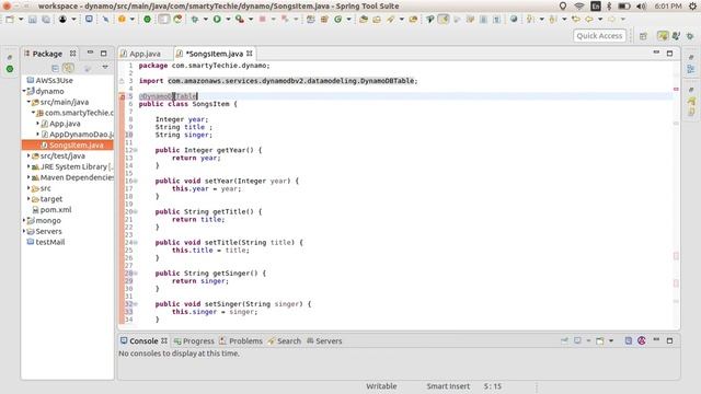 Programming with DynamoDb | HigherLevel Programming Interfaces for DynamoDB | Save Object | Part - смотреть онлайн