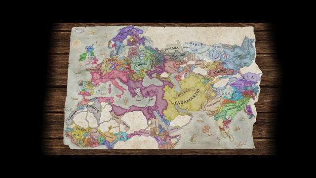 When the World Stopped Making Sense (WtWSMS) Mod | Crusader Kings 3 AI Only Timelapse смотреть онлайн