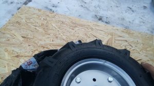 Колеса 4.00-8 для культиватора с AliExpress, 4.00-8 for a cultivator