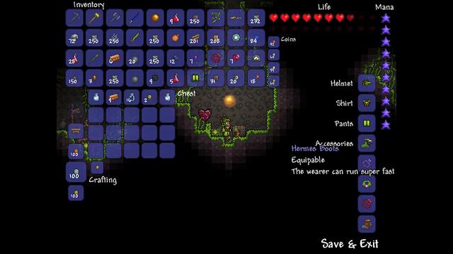 Terraria - How to get Anklet of the Wind смотреть онлайн