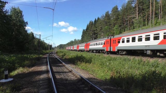 Электропоезд ЭД4М-0360 смотреть онлайн
