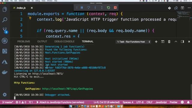 Simona Cotin - Code and Deploy Azure Functions смотреть онлайн