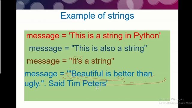 string data type in python #lectute4 #pythontutorial смотреть онлайн
