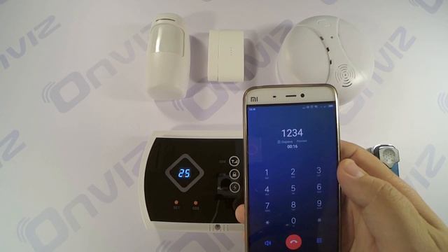 Управление GSM Onviz Smart