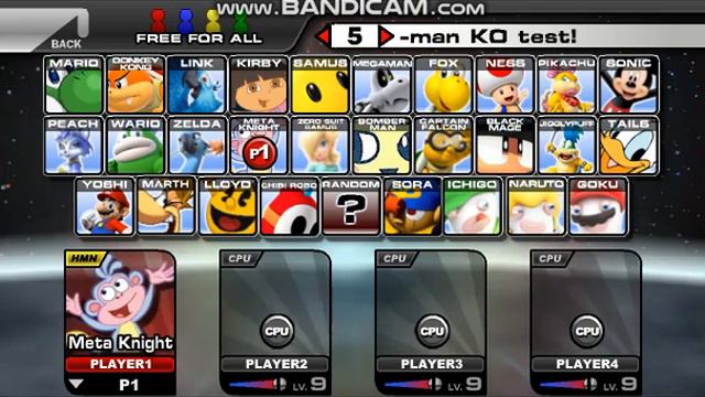 Super Smash Flash 2 v0.9b - All Characters and Alt Costumes смотреть онлайн