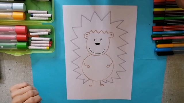 Ёжик | Рисуем Дома #2 смотреть онлайн
