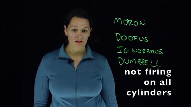 Creative Ways to Call Someone an Idiot : Speak English Like a Native смотреть онлайн