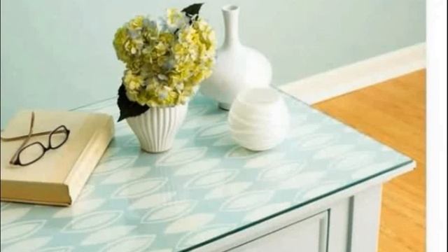 Simple Decoupage Of Furniture.  Несложный   декупаж  мебели.