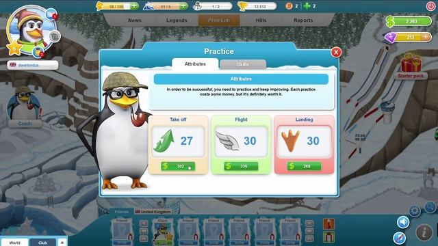 Ski Jump Mania Penguins - RAW Gaming 1 смотреть онлайн