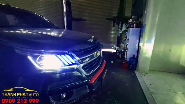 Độ Đèn Bán Tải Colorado 3 Sọc Kiểu Mustang Thành Phát Auto смотреть онлайн