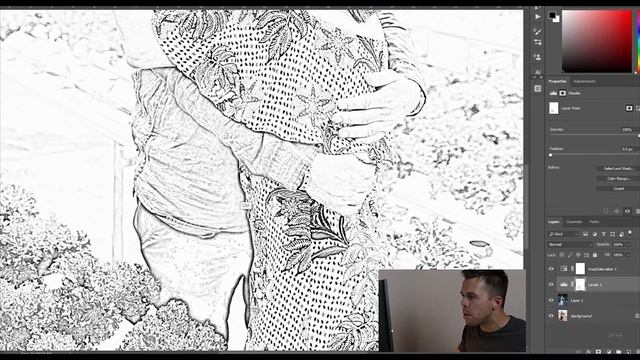 Photoshop Tutorial: How To Turn A PHOTO Into a Pencil DRAWING смотреть онлайн