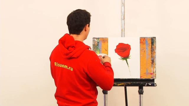 Как написать розу маслом. Получите 50 уроков бесплатно ссылка в описании. смотреть онлайн