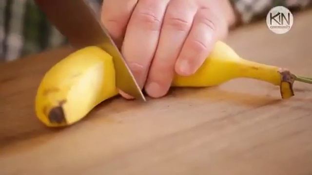 How to make a banana with a kiwi flavor inside. смотреть онлайн