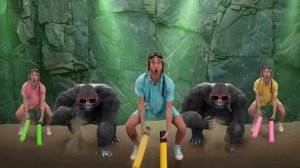 'Gorilla Smash!' Drum-Along Dance 🦍🥁 Brain Break - Danny Go! Songs for Kids
